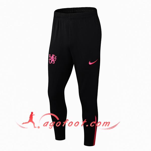 Pantalon Foot FC Chelsea Noir/Rose 2024/2025