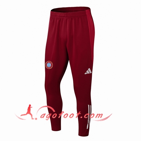 Pantalon Foot Bayern Munich Rouge 2024/2025 -02