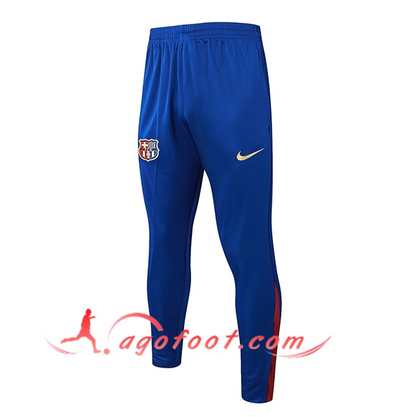 Pantalon Foot FC Barcelone Bleu/Rouge 2024/2025