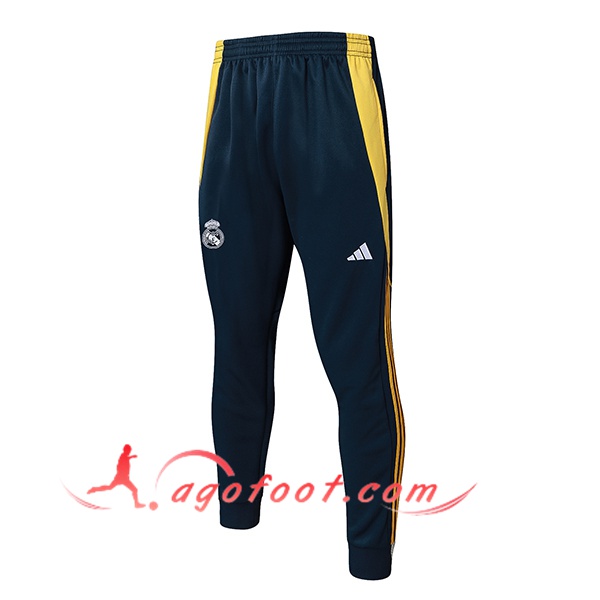 Pantalon Foot Real Madrid Bleu/Jaune 2024/2025 -05