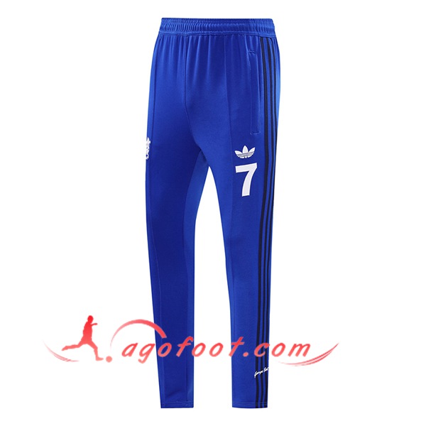 Pantalon Foot Manchester United Bleu 2024/2025 -02