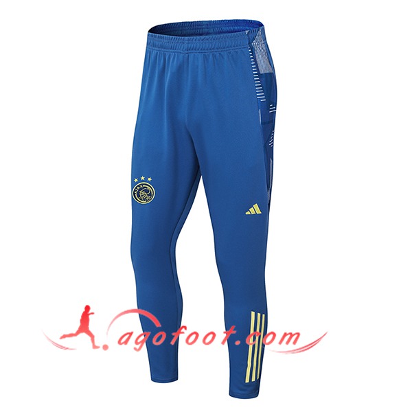 Pantalon Foot Ajax Bleu/Jaune 2024/2025 -02