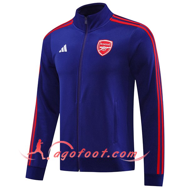 Veste Foot Arsenal Bleu/Rouge 2024/2025 -02