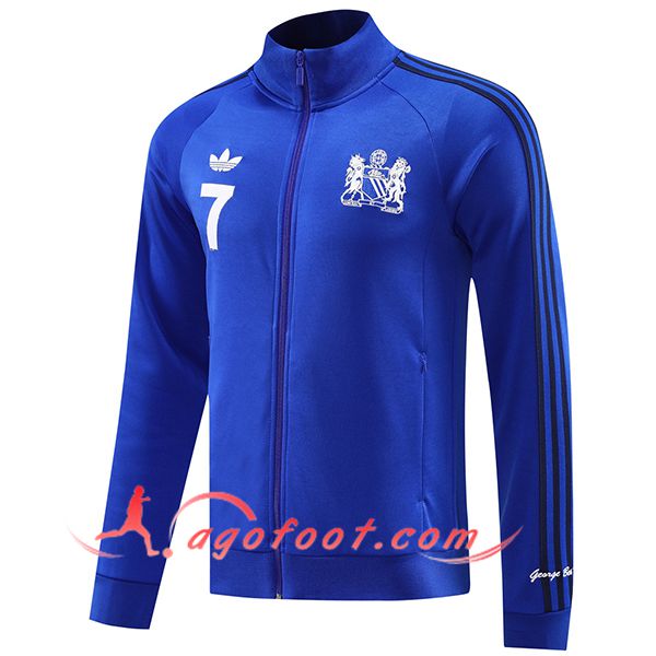 Veste Foot Manchester United Bleu 2024/2025