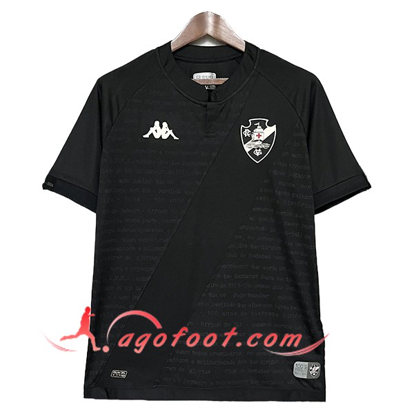 Maillot de Foot CR Vasco Da Gama Gardien De But Noir 2024/2025