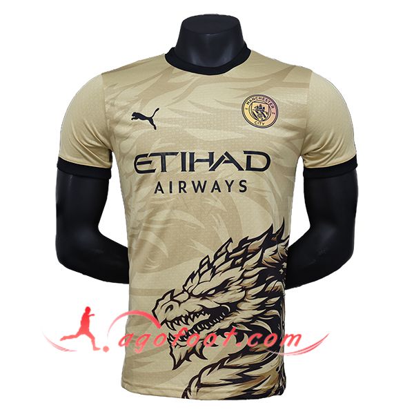 Maillot de Foot Manchester City Special Edition Jaune 2024/2025