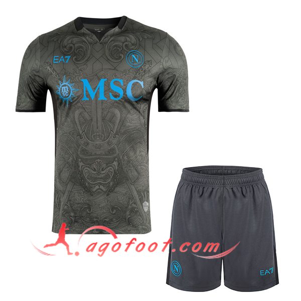 Nouveau Maillot de Foot SSC Naples Enfant Third 2024/2025