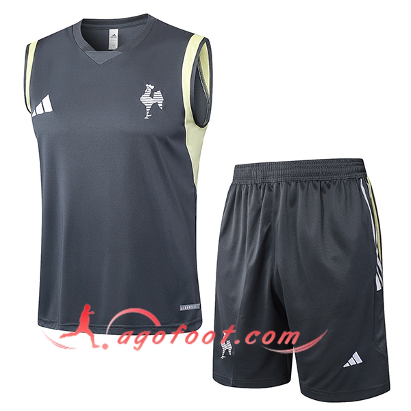 Ensemble Training Debardeur Atletico Mineiro Gris Foncé 2024/2025