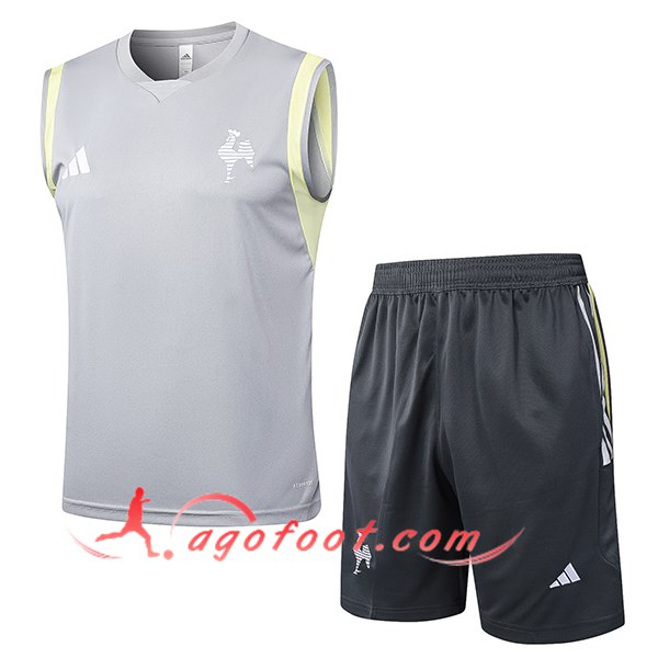 Ensemble Training Debardeur Atletico Mineiro Gris Clair 2024/2025