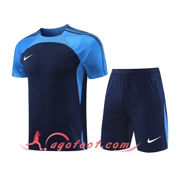 Ensemble Training T-Shirts Nike Bleu 2024/2025 -03