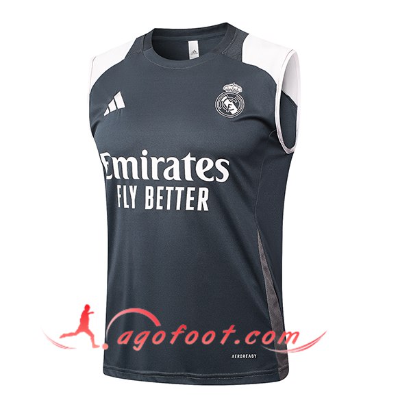 Training Debardeur Real Madrid Gris 2024/2025