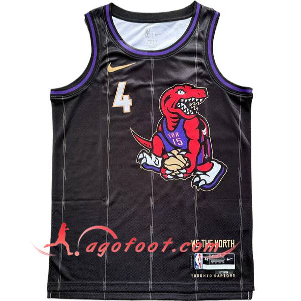 Maillot Toronto Raptors (BARNES #4) 2024/25 Noir