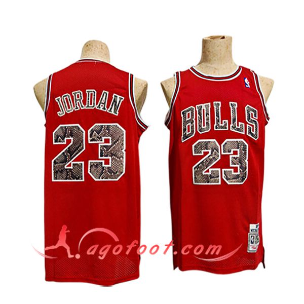 Maillot Chicago Bulls (JORDAN #23) 2024/25 Rouge/Noir -02