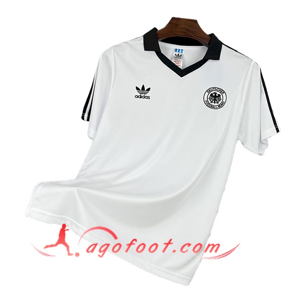 Maillot de Foot Allemagne Retro Domicile 1980