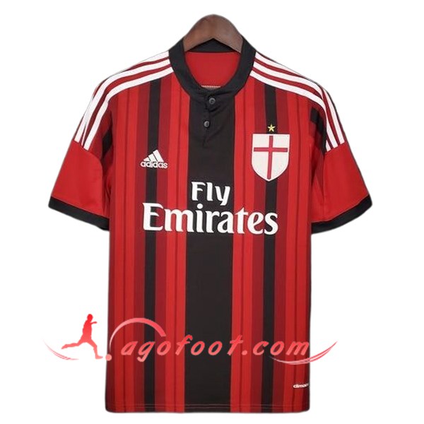 Maillot de Foot Milan AC Retro Domicile 2014/2015