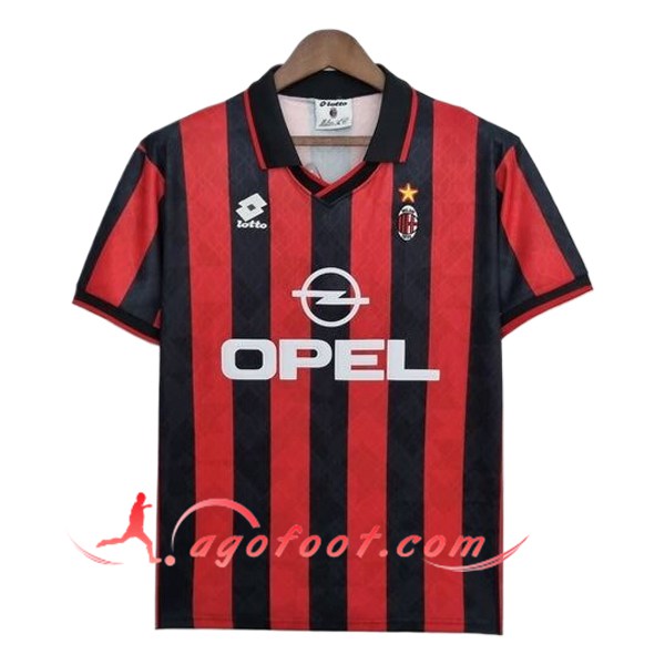 Maillot de Foot Milan AC Retro Domicile 1995/1996