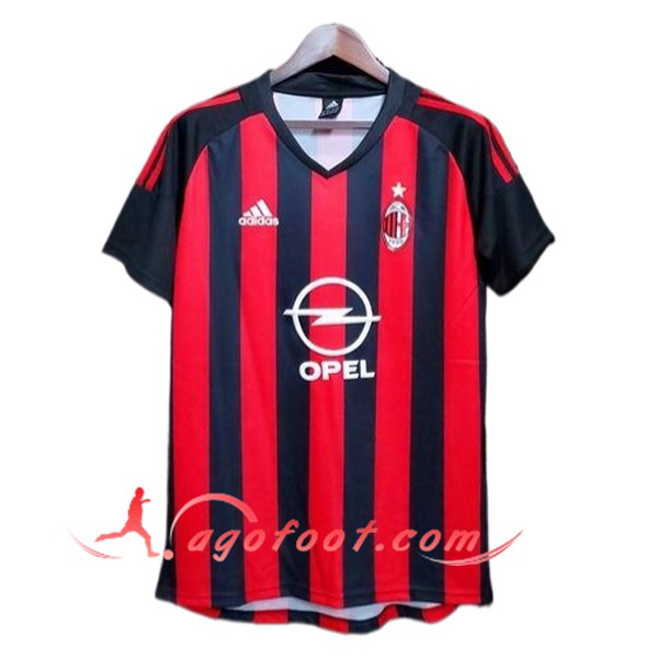 Maillot de Foot Milan AC Retro Domicile 2002/2003