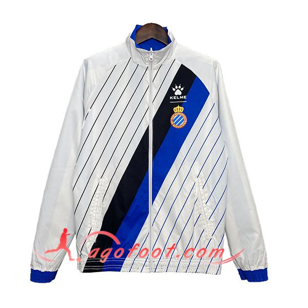 Coupe-Vent Espagne Blanc/Bleu/Noir 2024/2025
