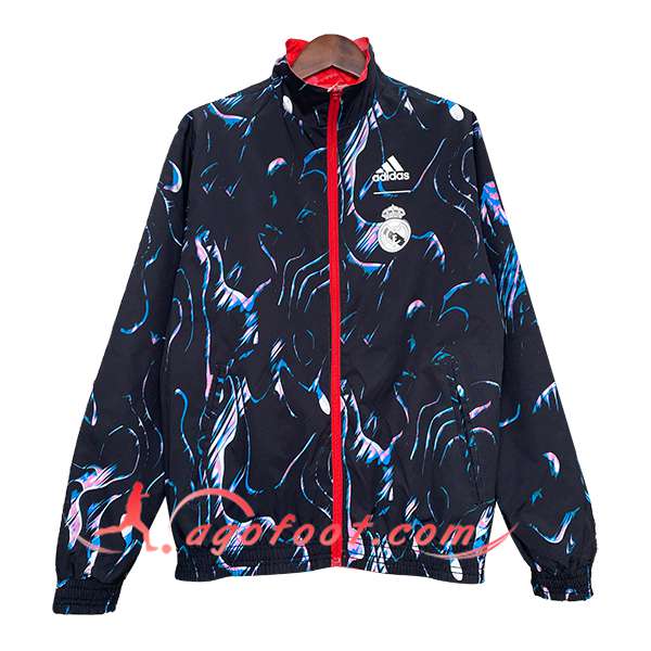 Coupe-Vent Real Madrid Bleu Foncé 2024/2025 -02