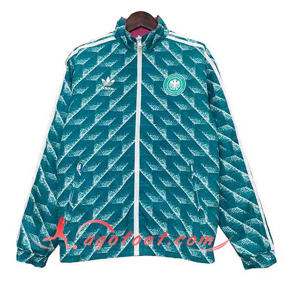 Coupe-Vent Allemagne Vert/Blanc 2024/2025