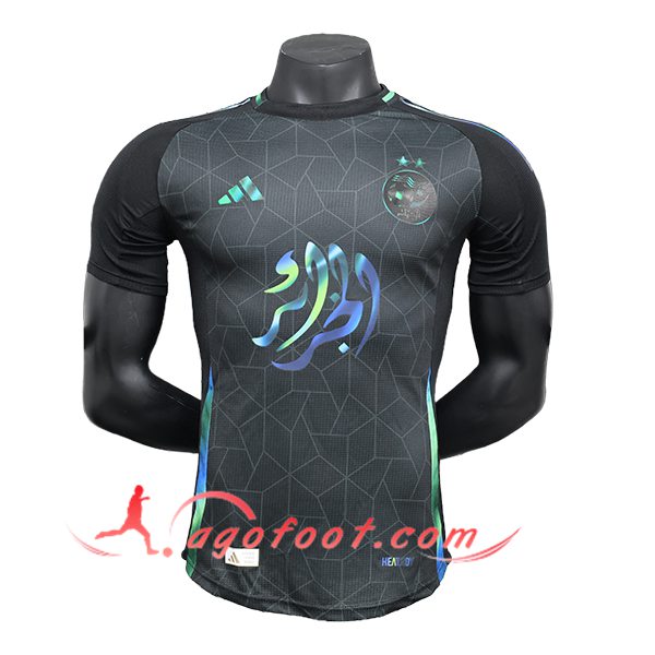 Maillot Equipe Foot Algérie Special Edition Noir 2024/2025