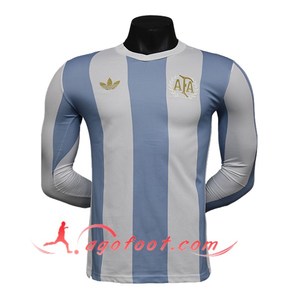 Maillot Equipe Foot Argentine Manches Longues Adidas 50th Anniversary Edition 2024/2025