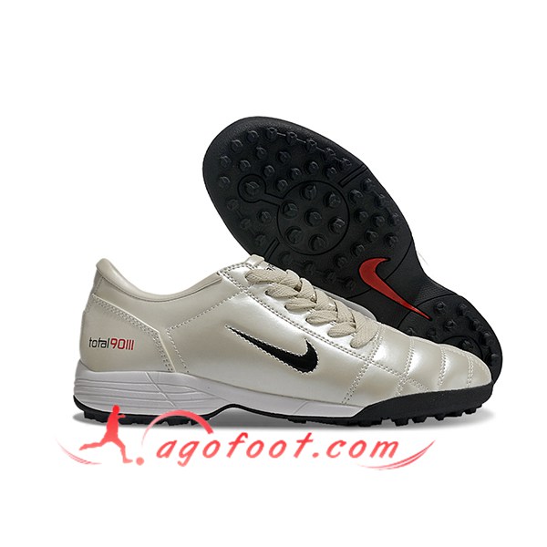 Nike Chaussures de Foot T90 TF Beige