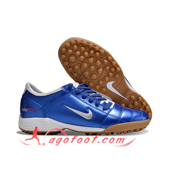 Nike Chaussures de Foot T90 TF Bleu