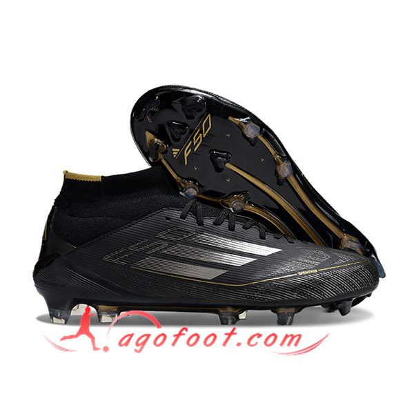 Adidas Chaussures de Foot F50 ELITE MID FG W Noir