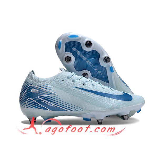 Nike Chaussures de Foot AIR ZOOM MERCURIAL VAPOR XVI ELITE SG-PRO Bleu