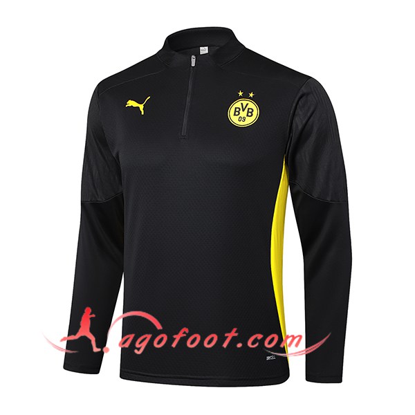 Sweatshirt Training Dortmund Noir/Jaune 2024/2025