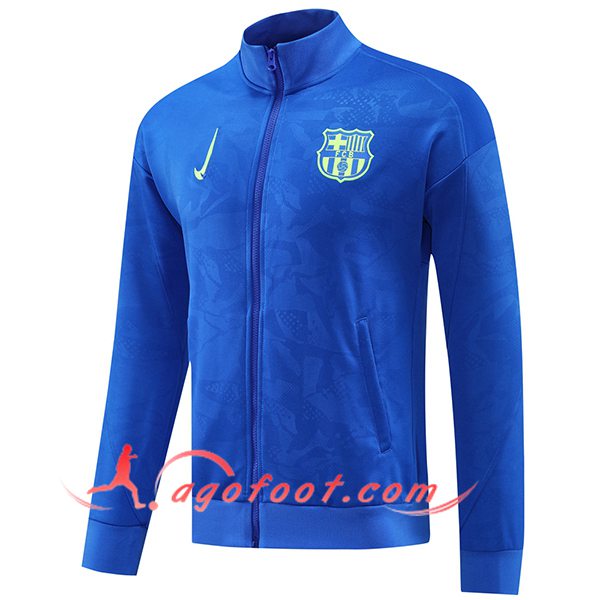 Veste Foot FC Barcelone Bleu 2024/2025