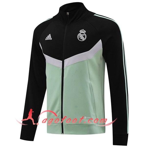 Veste Foot Real Madrid Vert/Noir 2024/2025
