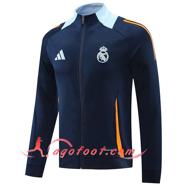 Veste Foot Real Madrid Bleu Royal 2024/2025 -02
