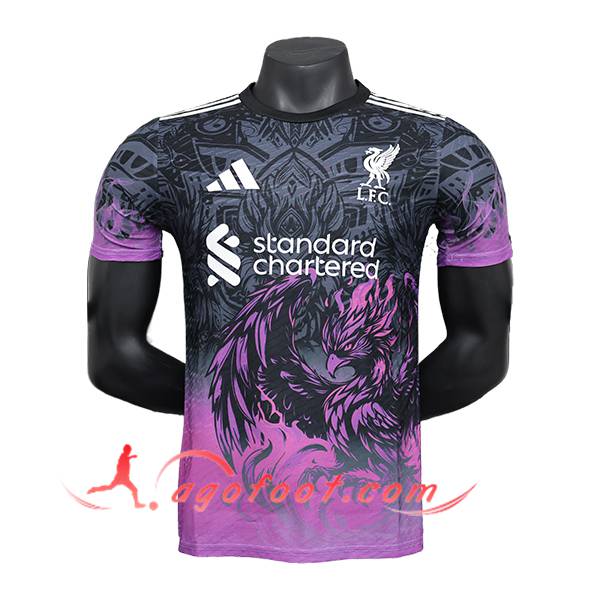 Maillot de Foot FC Liverpool Special Edition Noir/Pourpre 2024/2025