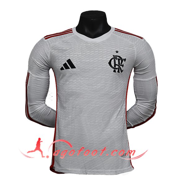 Maillot de Foot Flamengo Exterieur Manches Longues 2024/2025