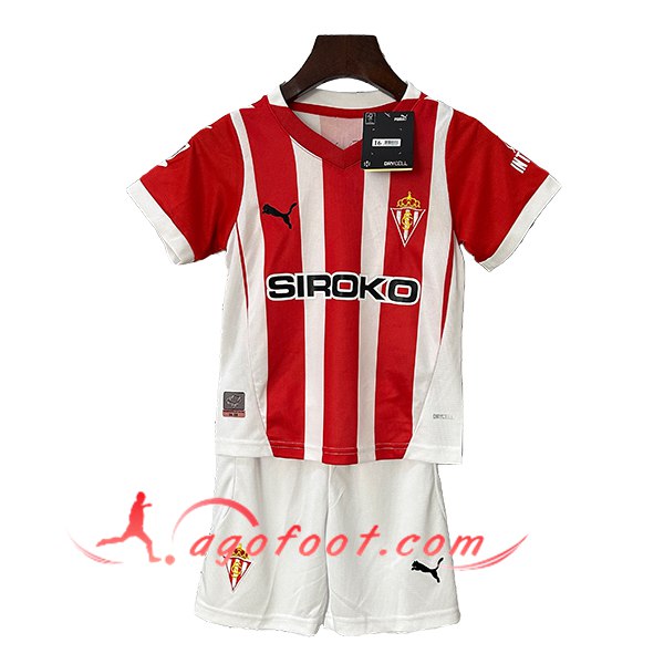 Maillot de Foot Enfant Sporting Gijon Domicile 2024/2025