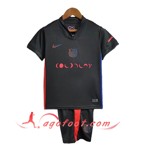 Maillot de Foot Barcelone Enfant x coldplay Exterieur 2024/2025