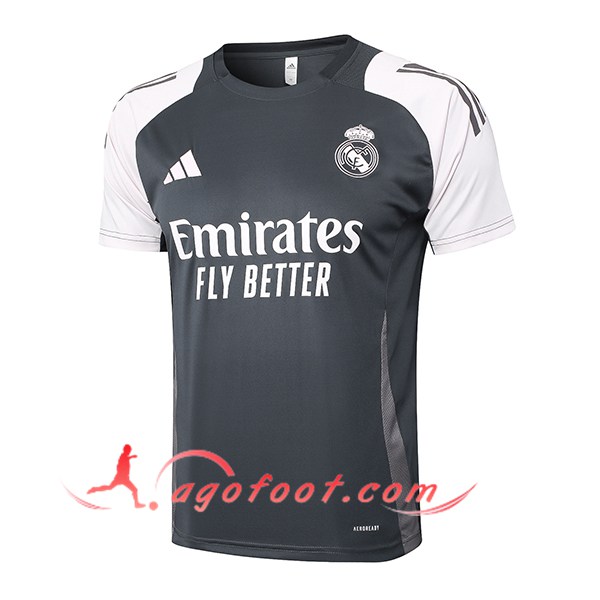 Training T-Shirts Real Madrid Gris 2024/2025