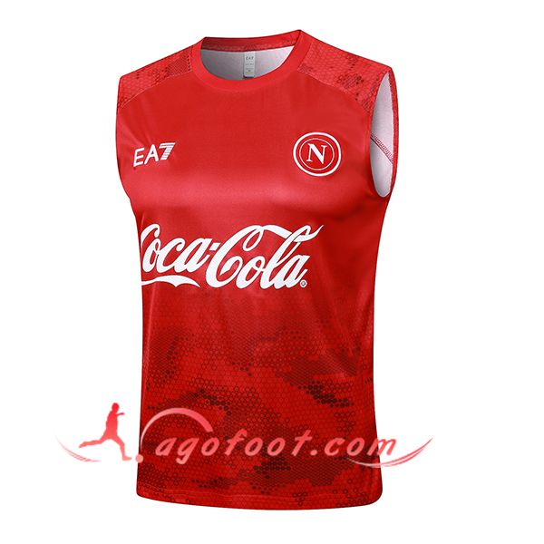 Training Debardeur SSC Naples Rouge 2024/2025