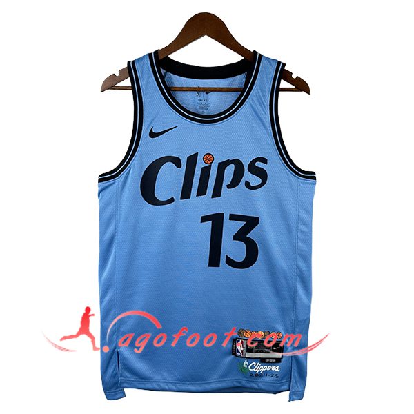 Maillot Los Angeles Clippers (GEORGE #13) 2024/25 Bleu/Noir