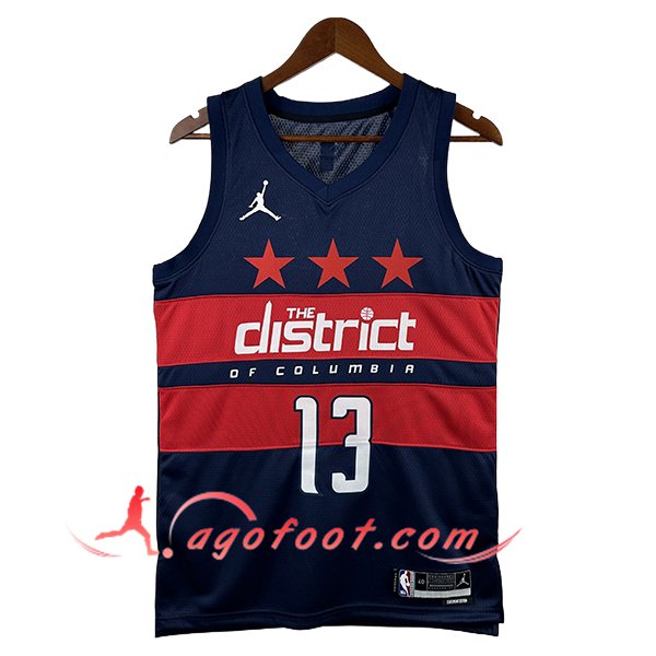 Maillot Washington Wizards (POOLE #13) 2024/25 Bleu/Rouge