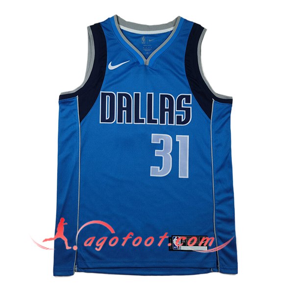 Maillot Dallas Mavericks (THOMPSON #31) 2024/25 Bleu/Noir