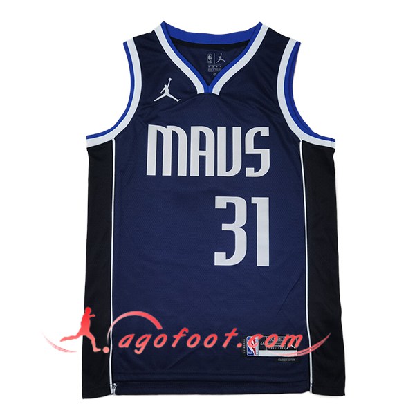 Maillot Dallas Mavericks (THOMPSON #31) 2024/25 Bleu Foncé