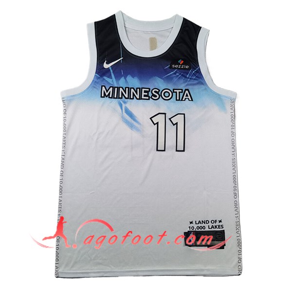 Maillot Minnesota Timberwolves (REID #11) 2024/25 Blanc/Bleu -04