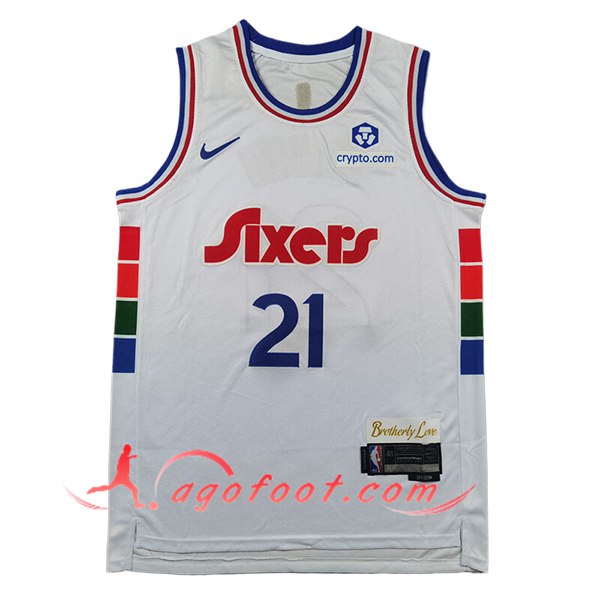 Maillot Philadelphia 76ers (EMBIID #21) 2024/25 Blanc