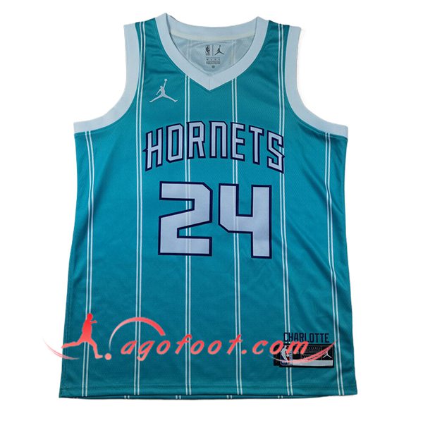 Maillot Charlotte Hornets (MILLER #24) 2024/25 Bleu Clair
