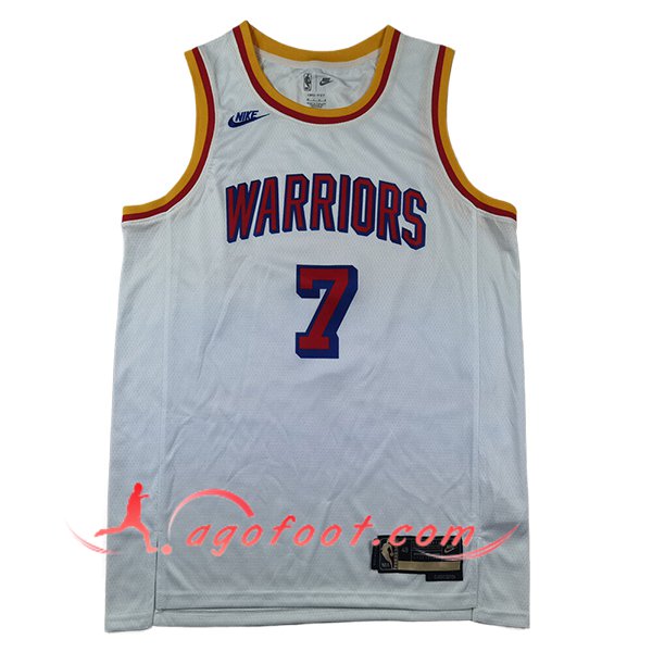 Maillot Golden State Warriors (HIELD #7) 2024/25 Blanc/Rouge