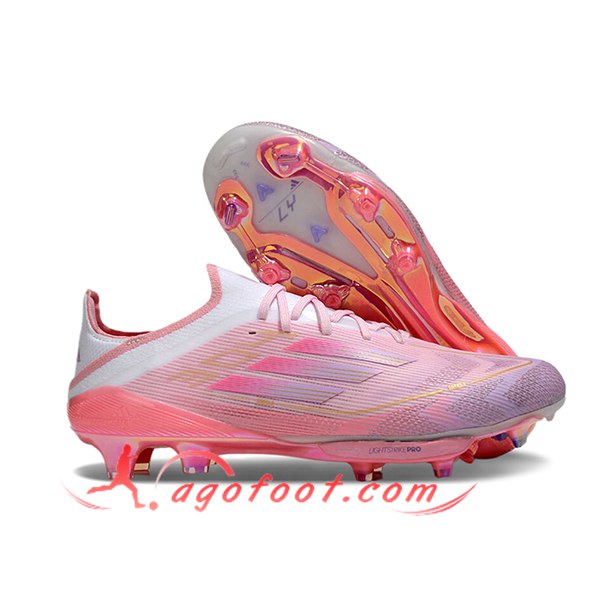 Adidas Chaussures de Foot F50+.1 FG Rose
