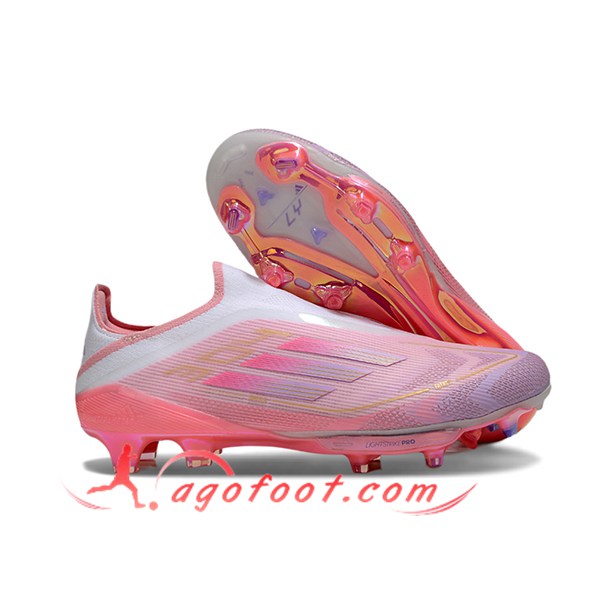 Adidas Chaussures de Foot F50+ FG Rose